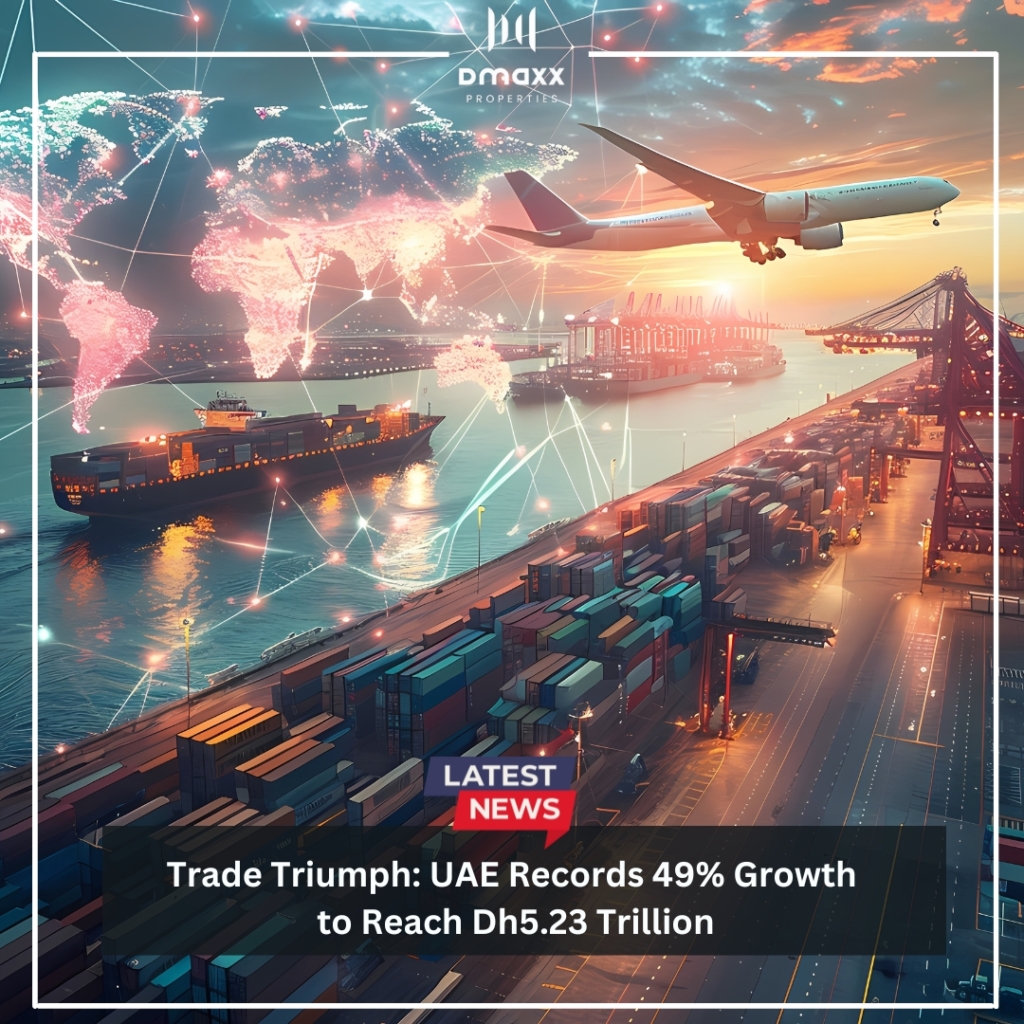 UAE Foreign Trade Hits AED 5.23 Trillion in 2024!