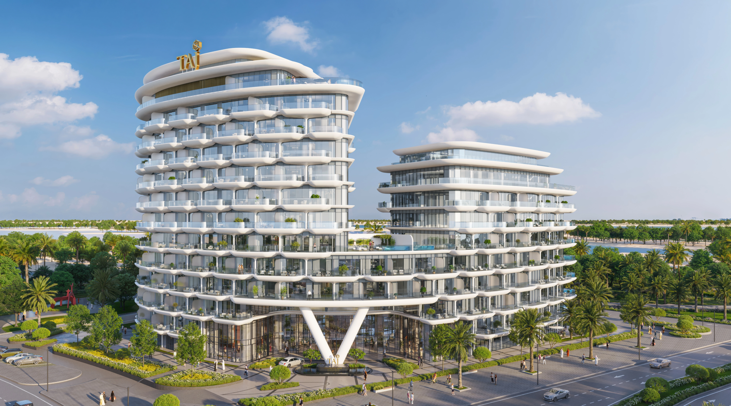 Taj Wellington Mews - Font View